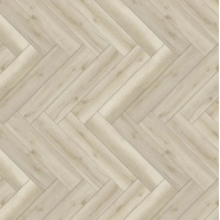 SPC плитка (кварцевый ламинат) CronaFloor Herringbone ДУБ ГАВР H013